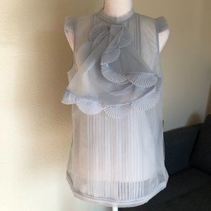 Max Azria Tulle Designer Top